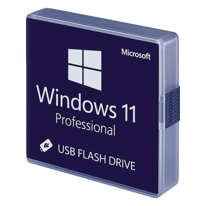 Microsoft Windows 11 Pro, 64-bit, Stick USB 3.0 bootabil inclus