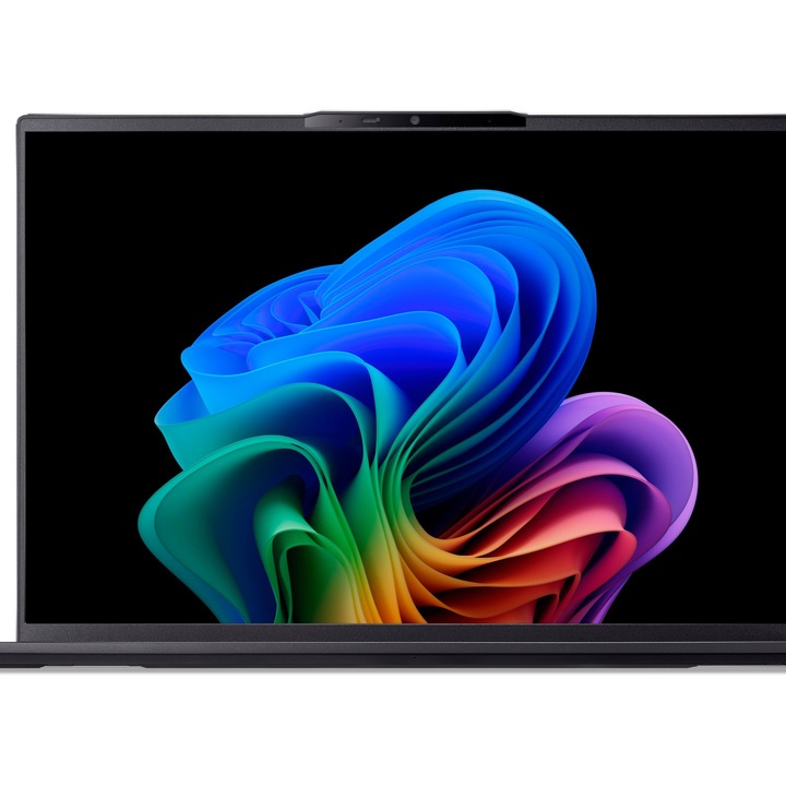 Лаптоп Acer Swift 16 AI SF16-51-99ND с Intel Core Ultra 9 288V (3.3-5.1GHz, 12M), 32 GB, 1TB M.2 NVMe SSD, Intel Arc 140V, Windows 11 Home, Черен