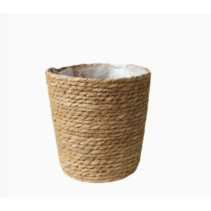 Cos din iarba de mare, AMRINUGL, utilizare multipla, material natural, impermeabil, decor interior/exterior