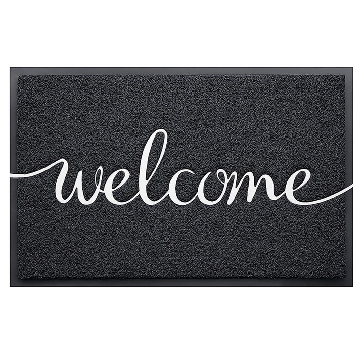 Modern szőnyeg, AMRINUGL, 100x100cm, szennyeződésmentes háló, minden időjárási körülmény között használható, csúszásmentes hátlap