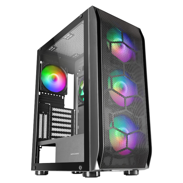 GRT RGB MESH Гейминг компютър Intel Core i9-14900F до 5,4 Ghz, 64 GB DDR5, 4 TB SSD M.2, GeForce RTX 5070 Ti 16 GB GDDR7