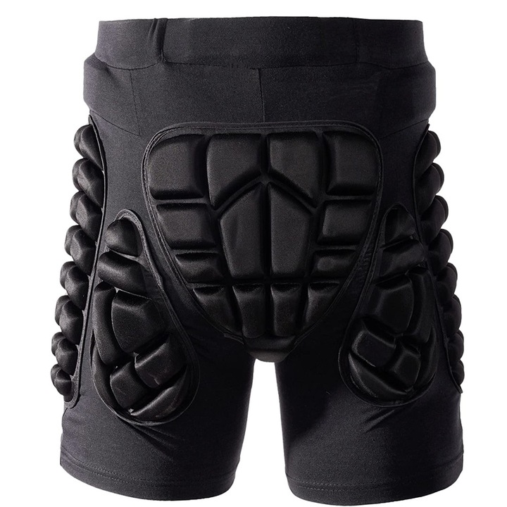 Enforose védő rövidnadrág, légáteresztő kialakítás, ütésálló, 3D EVA, állítható rugalmas derék, kényelmes Spandex anyag