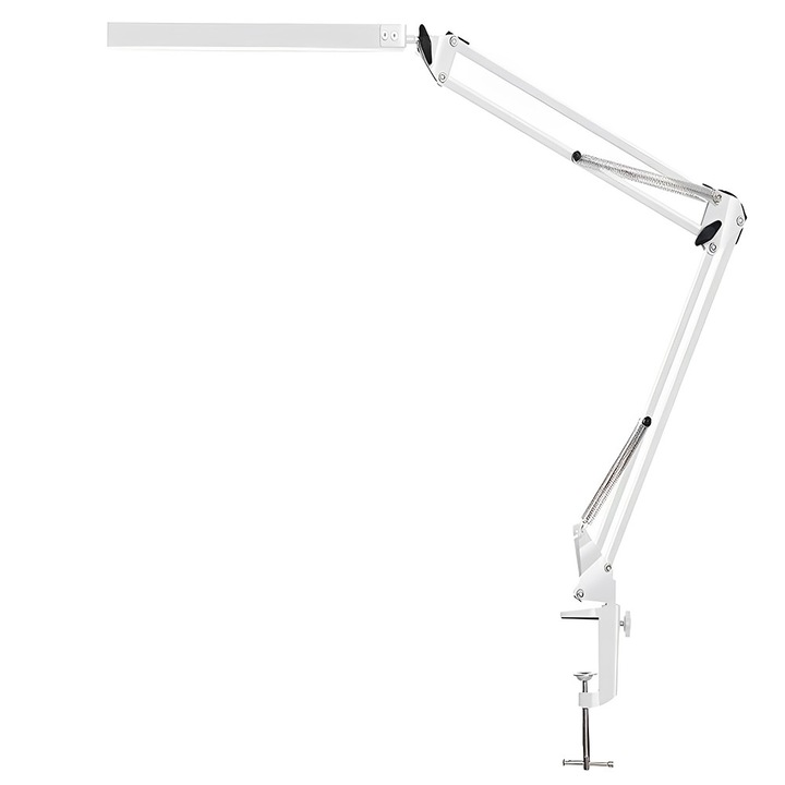 Lampa de birou LED pentru esteticieni, Enforose, alb