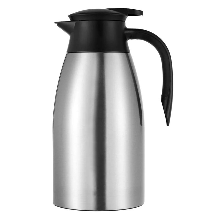 Termos din otel inoxidabil, izolatie cu vacuum cu doua pereti, dispenser pentru bauturi, 500ml