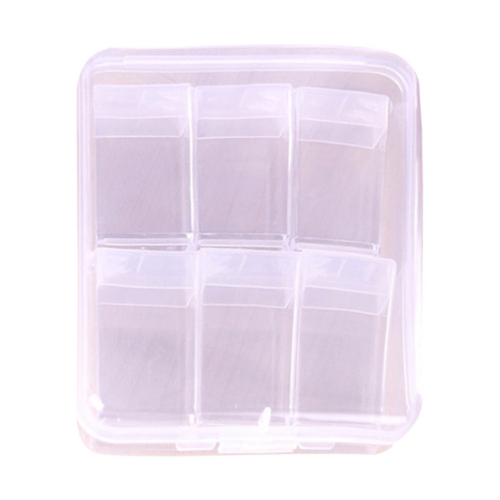 Gyémántfestmény tároló edények, hordozható gyöngy tároló szervező, gyémántfestmény, stílus: 4. stílus