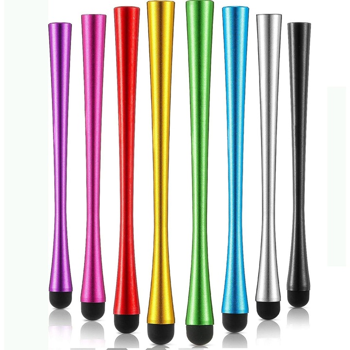 Pixuri stylus de precizie, Enforose, design ergonomic, varfuri din fibra de 8mm, set de pixuri