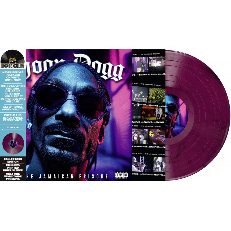 LP Snoop Dogg The Jamaican Episode, vinyl portocalie, editie