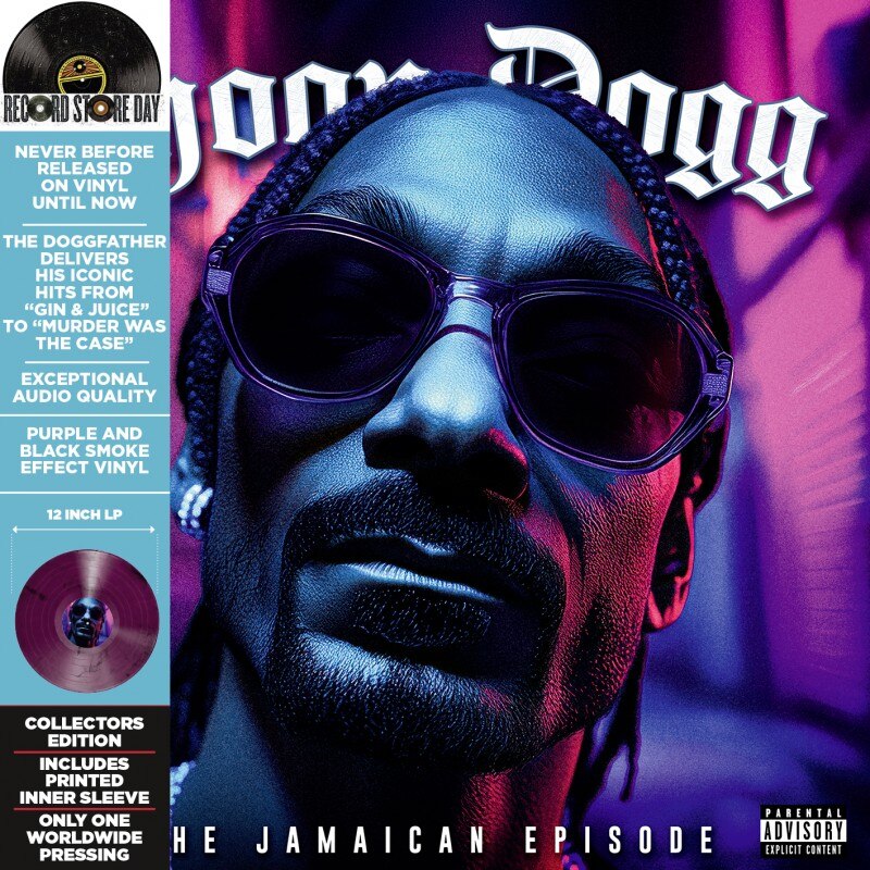 LP Snoop Dogg The Jamaican Episode, vinyl portocalie, editie