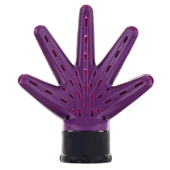 Difuzor pentru uscator de par YANYXR BCS3249391, universal tip mana, prindere manuala, verde, 19.5 x 16 x 6.5 cm