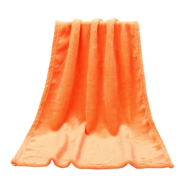 Patura copii YANYXR flanel coral 50x70cm moale calduroasa