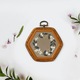 Set de cercuri de broderie hexagonale, 9.5x10.5cm, pentru arta si mestesuguri