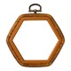 Set de cercuri de broderie hexagonale, 9.5x10.5cm, pentru arta si mestesuguri