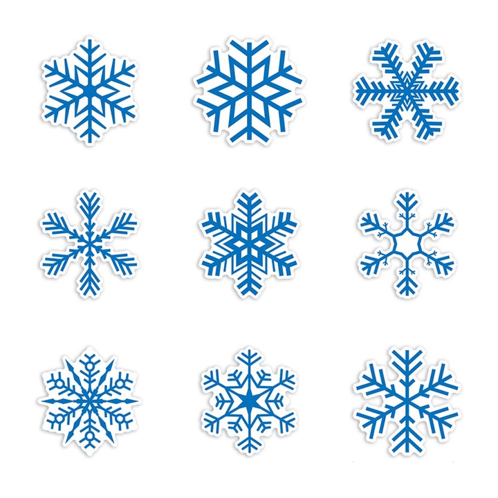 Sticker magnetic decorativ Craciun YANYXR PVC 30x45cm