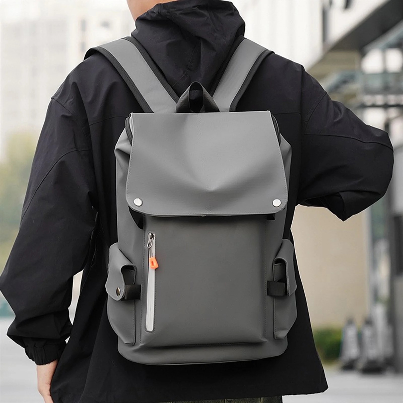 Rucsac sport multicolor pentru laptop, 15 inch, bretele ajustabile, 41x28x15cm