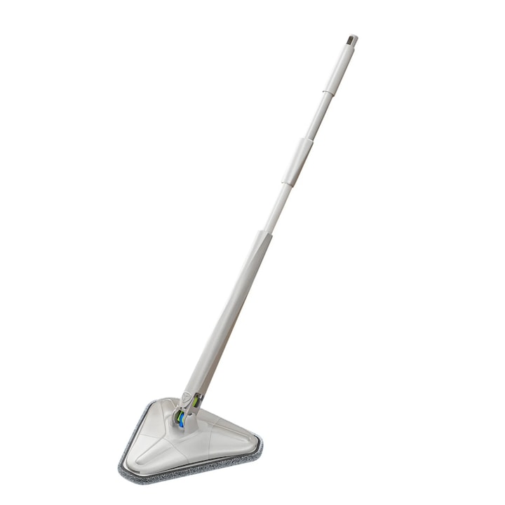 Mop rotativ YANYXR, microfibra, extensibil, gri, 130x27x27cm