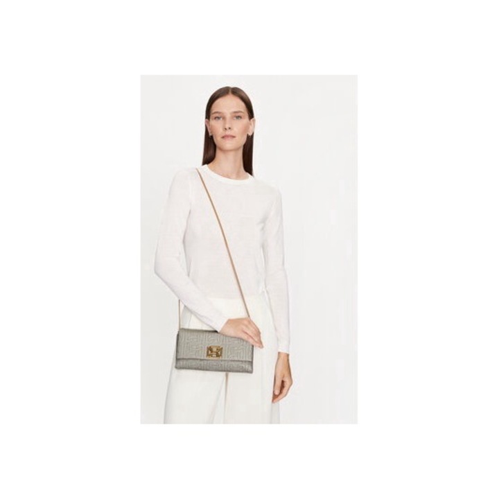 Dkny női táska, 755404290716, Ekobőr, Szürke