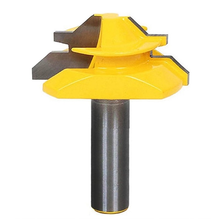 Freza pentru imbinari 45 grade, Yakumuz, 2 inch diametru, din tungsten, pentru lemn