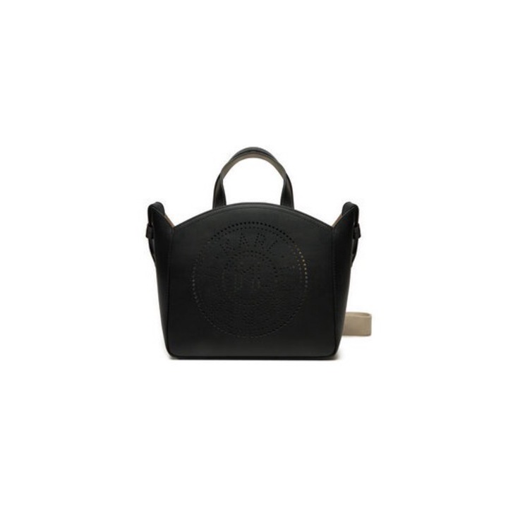 Karl Lagerfeld női táska, 8721066241344, Valódi bőr, Fekete