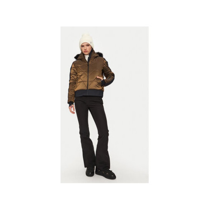 Geaca ski dama, Rossignol, 304735677, Poliamida, Auriu, Auriu