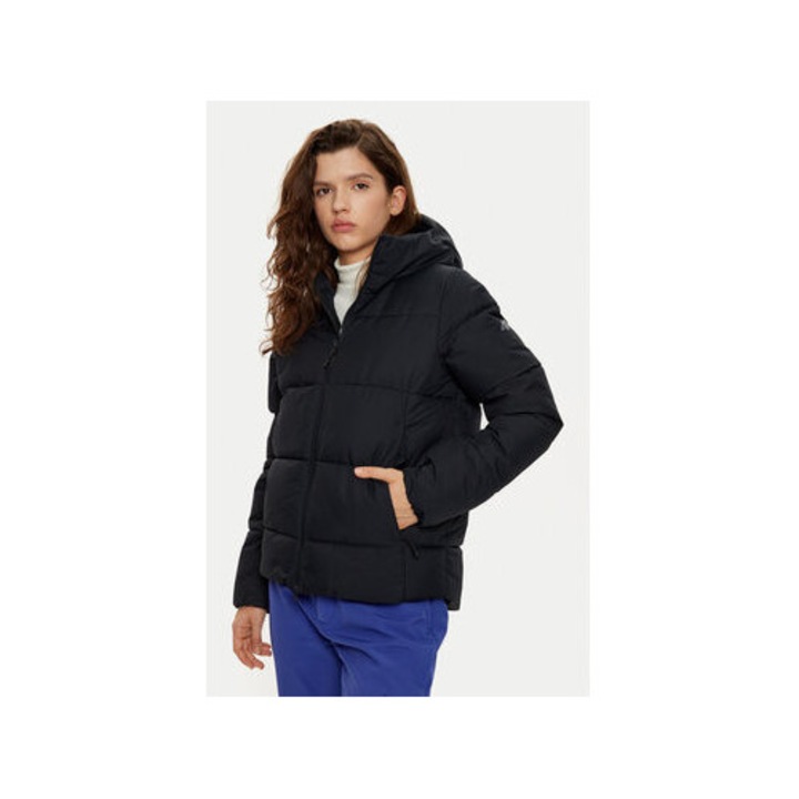 Geaca ski dama, 4F, 303945251, Poliester, Negru, Negru