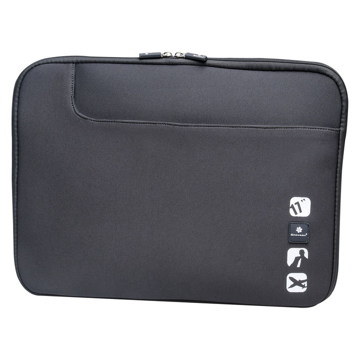 Husa Laptop 17", Snowball, SW02120, Negru