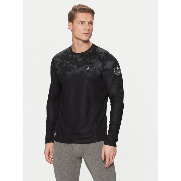 Мъжки термо суитшърт, Surfanic, 304706103, Полиестер, Черен, Черен