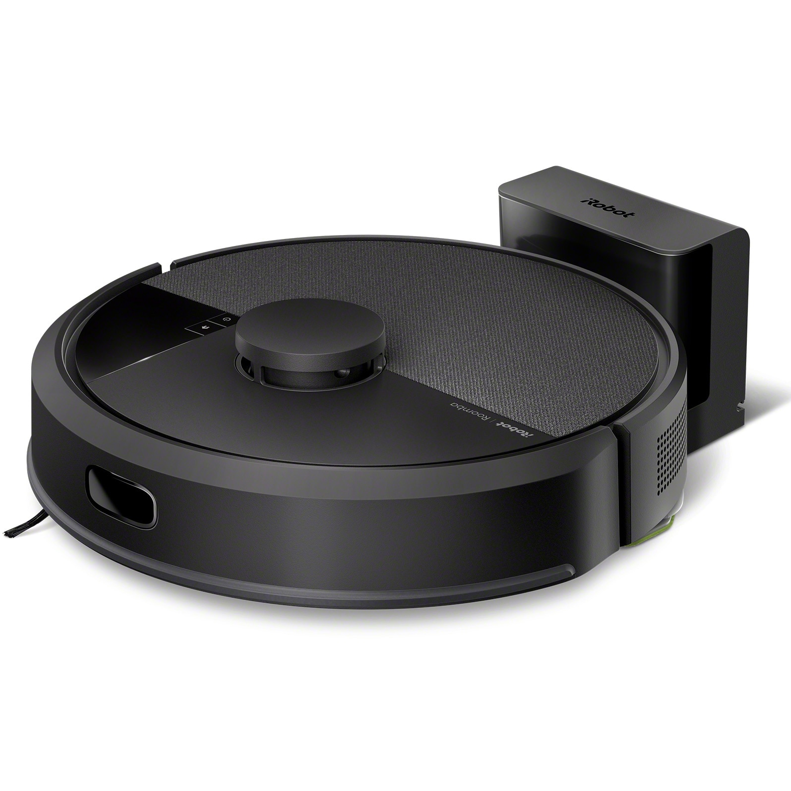 Robot de aspirare cu mop 105 iRobot Combo, Y311040, navigatie avansata ClearView™ LiDAR, curatare in patru etape, putere de aspirare 7000 Pa, tehnologie Carpet Detect, aplicatie Roomba HOME, negru