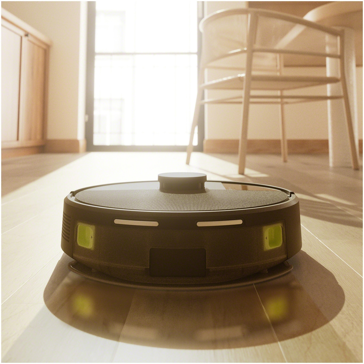 Robot de aspirare cu mop Roomba 105 iRobot Combo, Y351040, statie