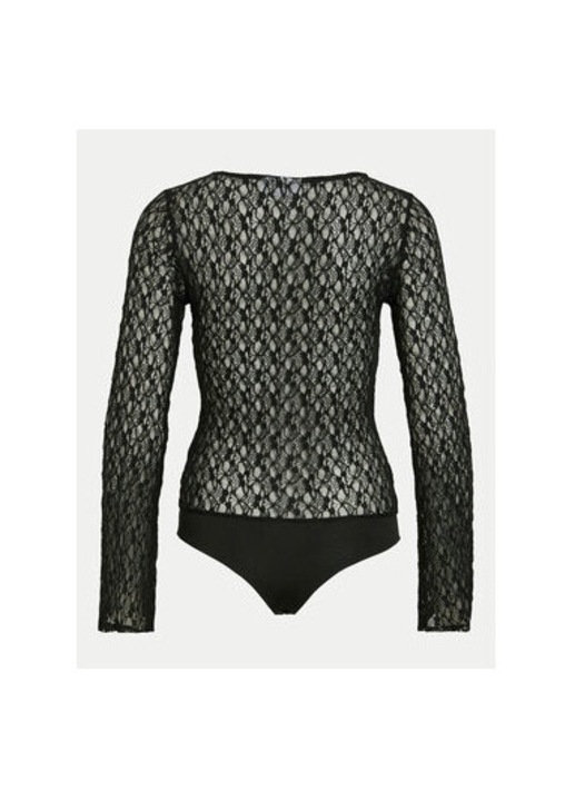 Дамски боди, Vila, 304768347, Полиамид, Черен, Черен