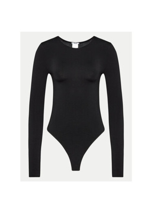 Дамско боди, Wolford, 304305610, Памук/Полиамид/Еластан, XS INTL, Черен