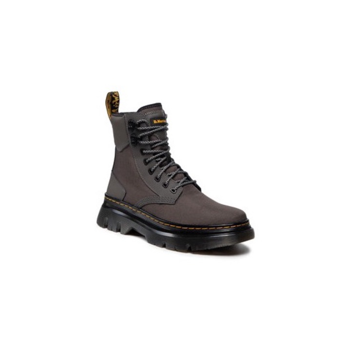 Dr. Martens Férfi Csizma, 209102246, Textil, Szürke, Szürke