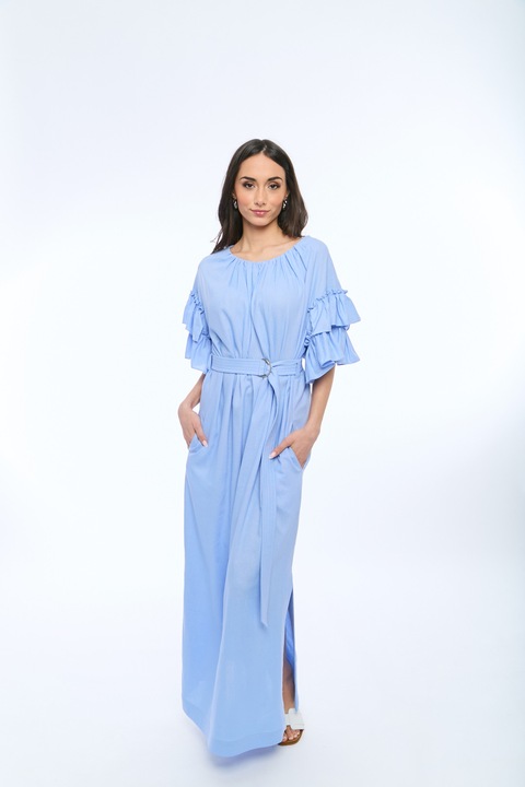 Rochie de in Rosaline, albastru cer, Albastru ciel