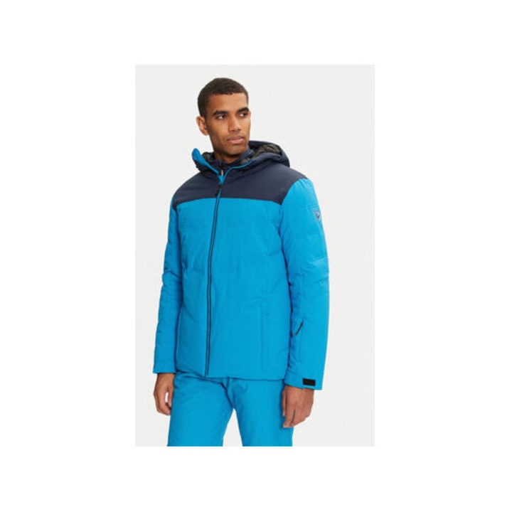 Geaca ski barbati, Rossignol, 304735486, Poliester, Albastru, Albastru