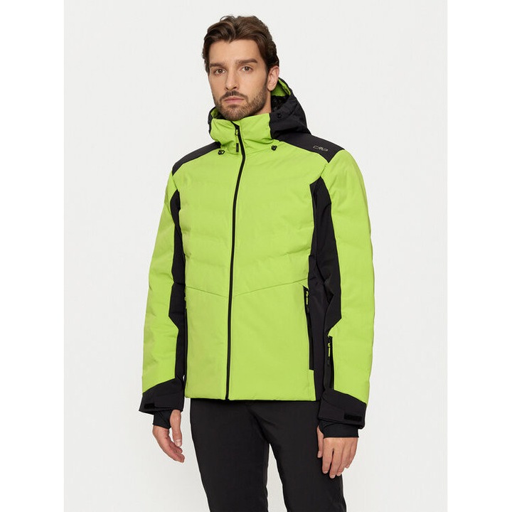 Jacheta sport barbati, CMP, model CMP-34W4727 E112 ACIDO, galben, 100% poliester, Galben, 54