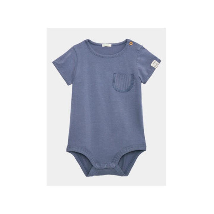 Body copii, United Colors Of Benetton, 302102327, Bumbac, 68 CM, Albastru