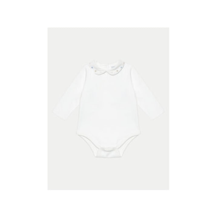 Body fete, Ovs, 304546181, Bumbac organic, 55 CM, Bej