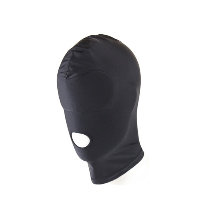 Секси карнавална маска, AjieQaQ, провокативен шеговит костюм, маска за цялото лице за партита, забавен аксесоар за Хелоуин, секси унисекс маска, Практичен шеговит костюм, Еластична маска за възрастни, Черен