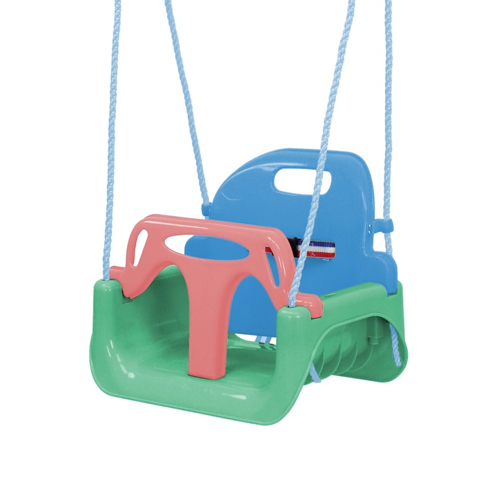 Детска люлка Aga4Kids MR4512-3 - Зелен/Син