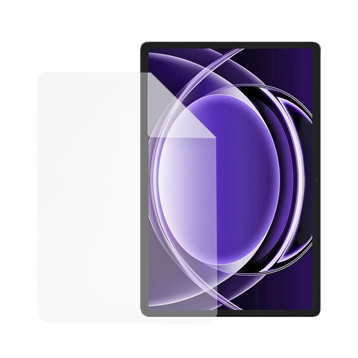 Folie Silicon High Definition pentru Realme Pad 2 Lite, COMANDO TAB PROTECT, Anti-Soc, Rezistenta la zgarieturi, Ultra-subtire, Strat Oleofobic, Sensibilitate ridicata, Aplicare usoara, Transparent