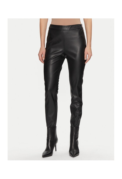 Női harisnyanadrág, Boss, 305026033, Ekobőr, Fekete, Fekete, 44