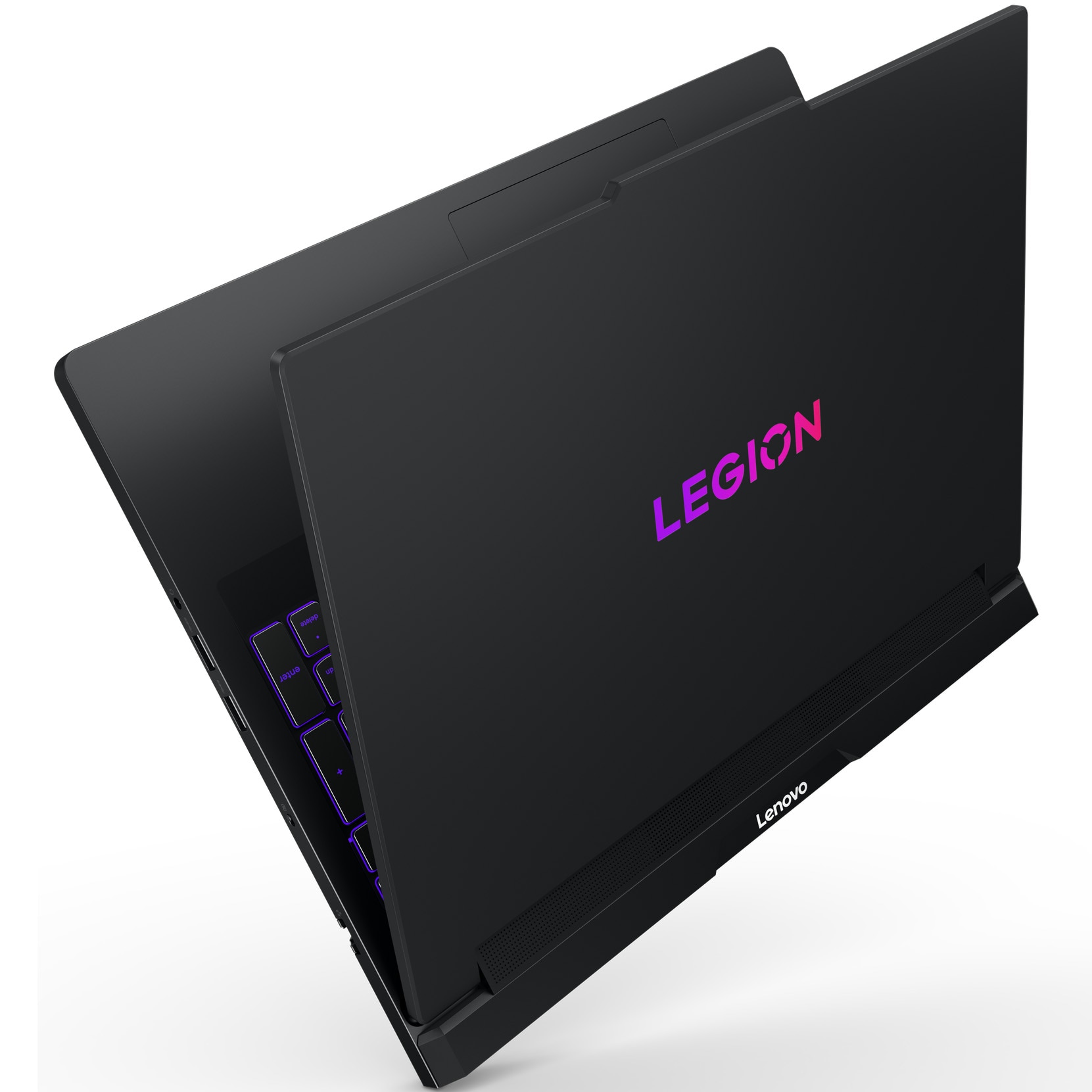 Laptop Gaming Lenovo Legion Pro 7 16IAX10H cu procesor Intel® Core Ultra 9 275HX pana la 5.4GHz, 16" WQXGA, OLED, 240Hz, 32GB DDR5 RAM, 1TB SSD, NVIDIA® GeForce RTX™ 5080 16GB GDDR7, Windows® 11 Pro, Eclipse Black, 3y on-site Premium Care