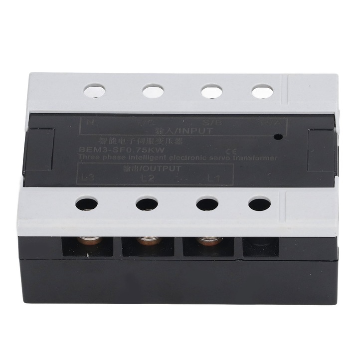 Електронен сервотрансформатор трифазен, 360-420V вход, 200-230V изход Интелигентен трансформатор на напрежение, Enforose