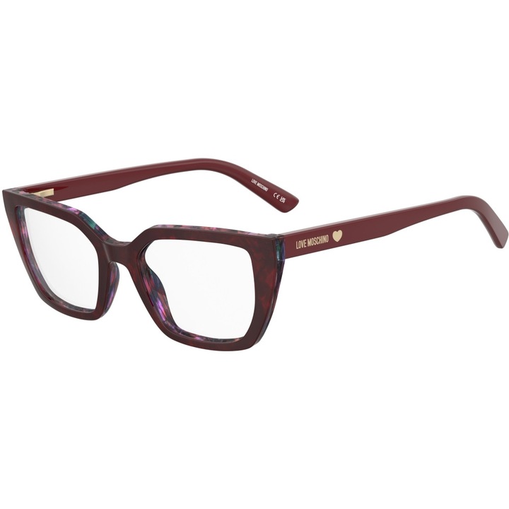 Rame ochelari de vedere Femei Tommy Hilfiger MOL656 LHF, Plastic, Visiniu, 52 mm