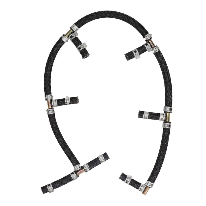 Furtun retur ulei injector motor Enforose, 3 cai otel, rezistent la temperaturi ridicate, din cauciuc, pentru CAT E320C E320D