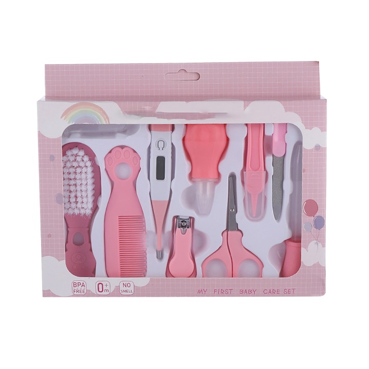 Babaápolási és higiéniai készlet, Enforose, rózsaszín