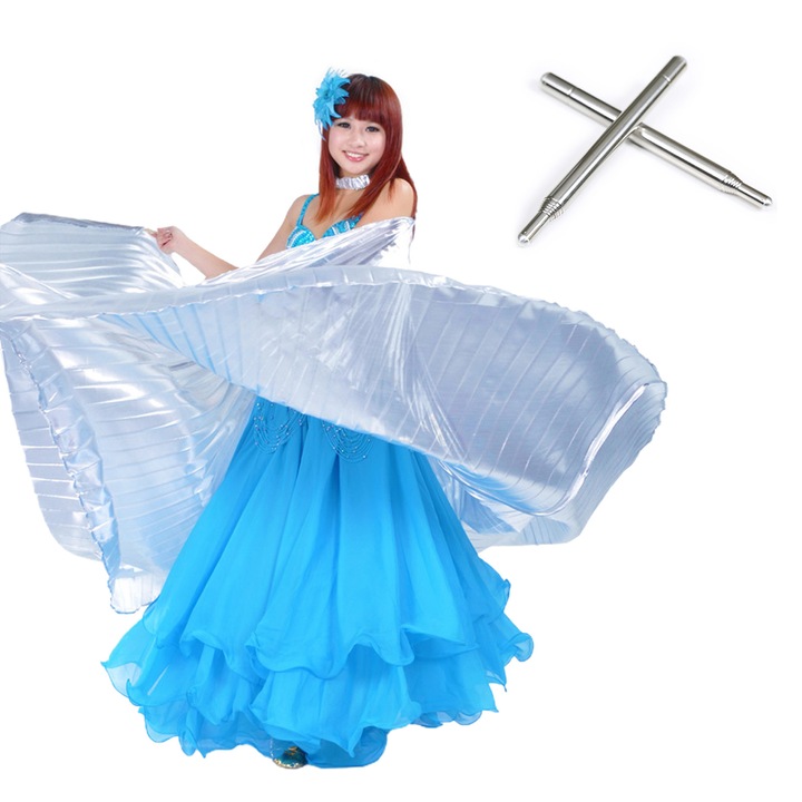 Aripi Танц на корема Отварящи се крила Танцови крила Танц на корема, бели Enforose