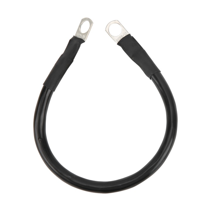 Sarma de impamantare Enforose, 30cm, 25mm, 150A, rezistenta la temperaturi extreme, negru