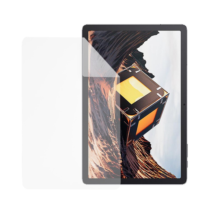 Folie Silicon High Definition pentru Cubot Tab 70, COMANDO TAB PROTECT, Anti-Soc, Rezistenta la zgarieturi, Ultra-subtire, Strat Oleofobic, Sensibilitate ridicata, Aplicare usoara, Transparent