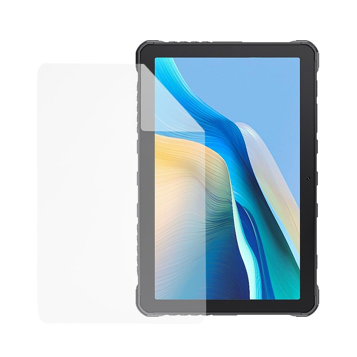 Folie Silicon High Definition pentru Cubot Tab KingKong 2, COMANDO TAB PROTECT, Anti-Soc, Rezistenta la zgarieturi, Ultra-subtire, Strat Oleofobic, Sensibilitate ridicata, Aplicare usoara, Transparent