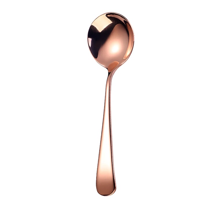 Lingura supa YANYXR 16cm inox maner portabil
